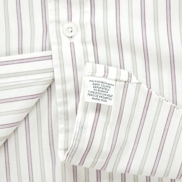 Chemise classiques homme manches longues blanc Dior Motif a rayures