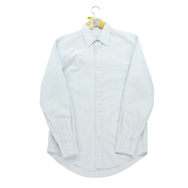 Chemise classiques homme manches longues bleu clair Dior Motif a rayures