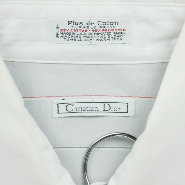 Chemise classiques homme manches longues gris Dior Motif a rayures