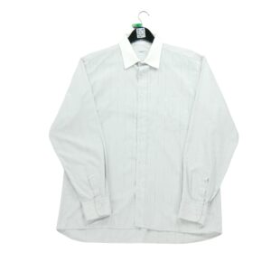 Chemise classiques homme manches longues gris Dior Motif a rayures