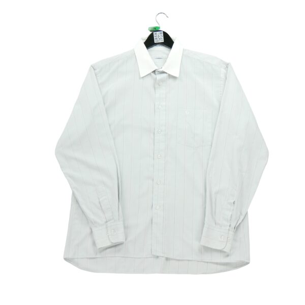 Chemise classiques homme manches longues gris Dior Motif a rayures