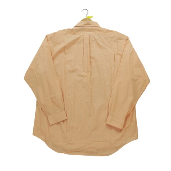 Chemise classiques homme manches longues orange Polo Ralph Lauren Motif a carreaux