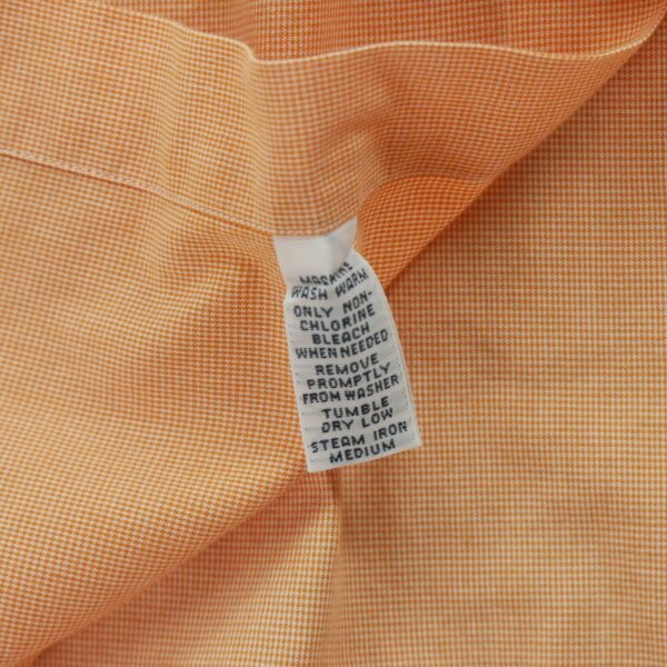 Chemise classiques homme manches longues orange Polo Ralph Lauren Motif a carreaux