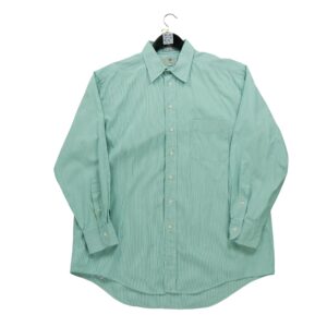 Chemise classiques homme manches longues vert Aquascutum Motif a rayures