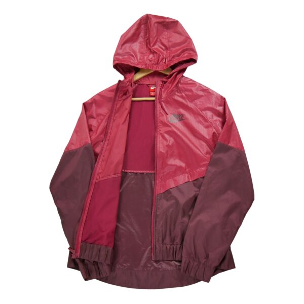 Coupe vent femme manches longues rose Nike Col Montant
