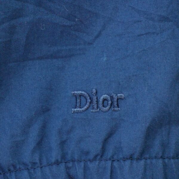 Coupe vent homme manches longues marine Dior Col Montant