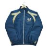 Coupe vent homme manches longues marine MLB Equipe Milwaukee Brewers