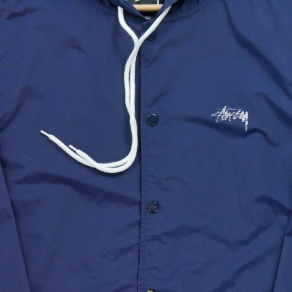 Coupe vent homme manches longues marine Stussy