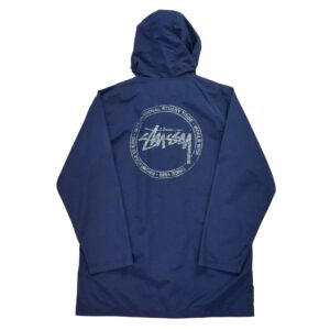 Coupe vent homme manches longues marine Stussy