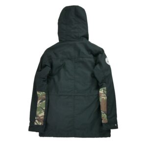 Doudoune femme manches longues noir A Bathing Ape Bape Col Montant