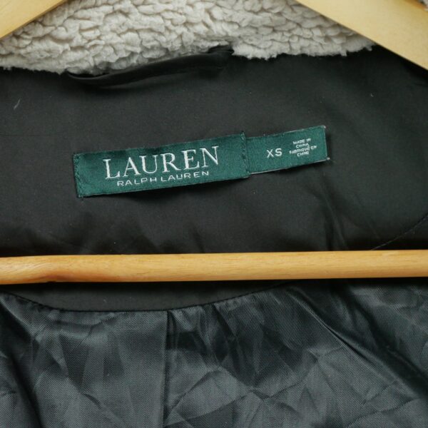 Doudoune femme manches longues noir Polo Ralph Lauren Col Montant