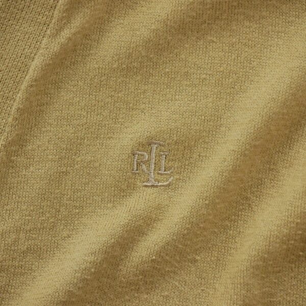 Gilet femme manches longues beige Polo Ralph Lauren Col V