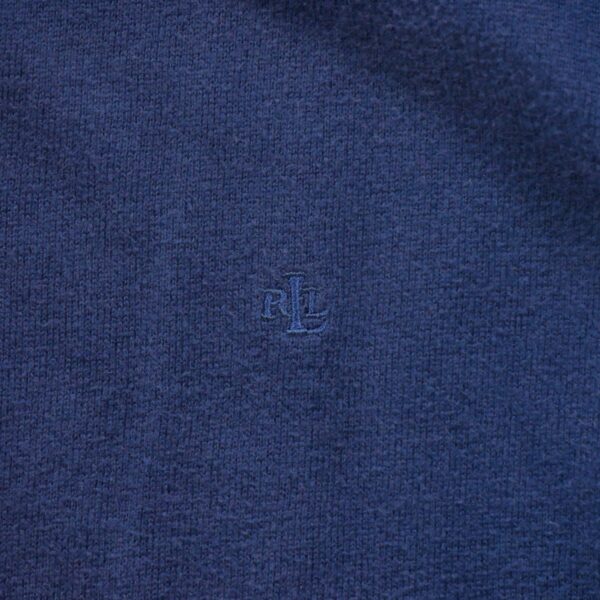 Gilet femme manches longues marine Polo Ralph Lauren Col Rond