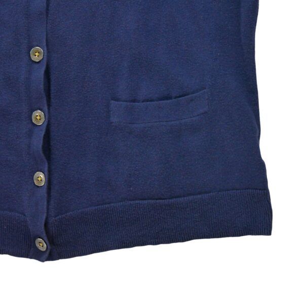 Gilet femme manches longues marine Polo Ralph Lauren Col Rond