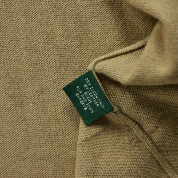 Gilet femme manches longues marron Polo Ralph Lauren Col Rond