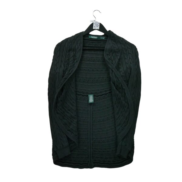 Gilet femme manches longues noir Polo Ralph Lauren Col Rond