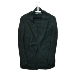 Gilet femme manches longues noir Polo Ralph Lauren Col Rond