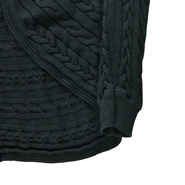 Gilet femme manches longues noir Polo Ralph Lauren Col Rond
