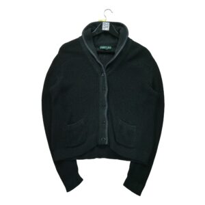 Gilet femme manches longues noir Polo Ralph Lauren Col Rond