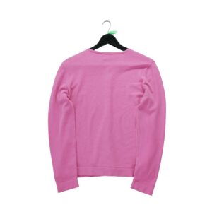 Gilet femme manches longues rose Polo Ralph Lauren Col Rond
