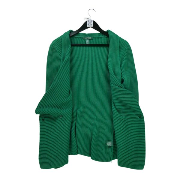Gilet femme manches longues vert Polo Ralph Lauren Col V