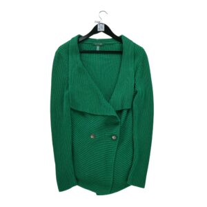 Gilet femme manches longues vert Polo Ralph Lauren Col V