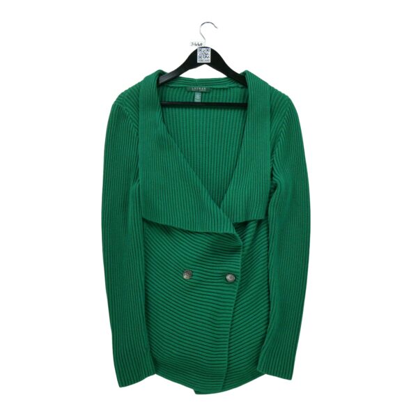 Gilet femme manches longues vert Polo Ralph Lauren Col V