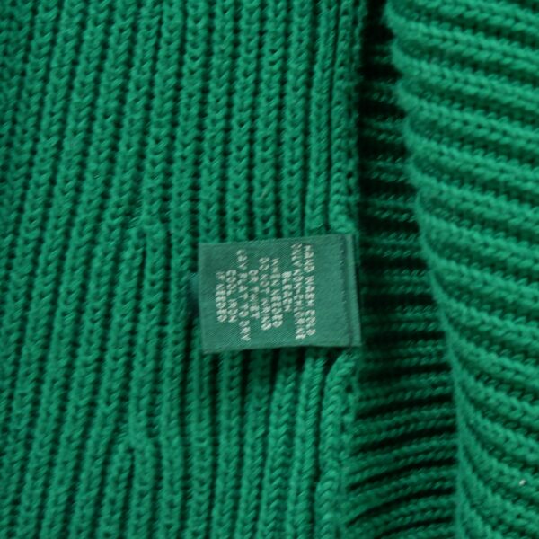 Gilet femme manches longues vert Polo Ralph Lauren Col V
