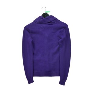 Gilet femme manches longues violet Polo Ralph Lauren Col V