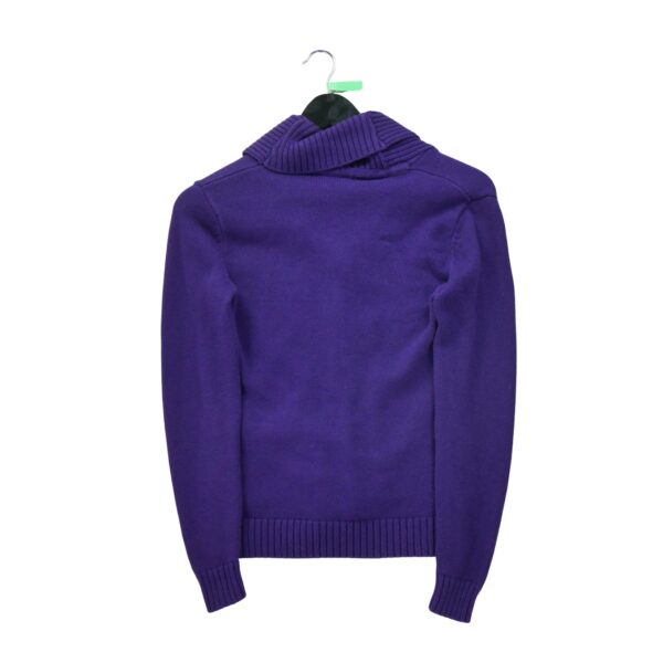 Gilet femme manches longues violet Polo Ralph Lauren Col V