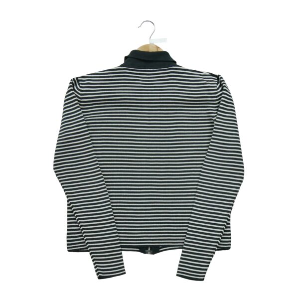 Gilet homme manches longues noir Polo Ralph Lauren Motif a rayures Col Revert