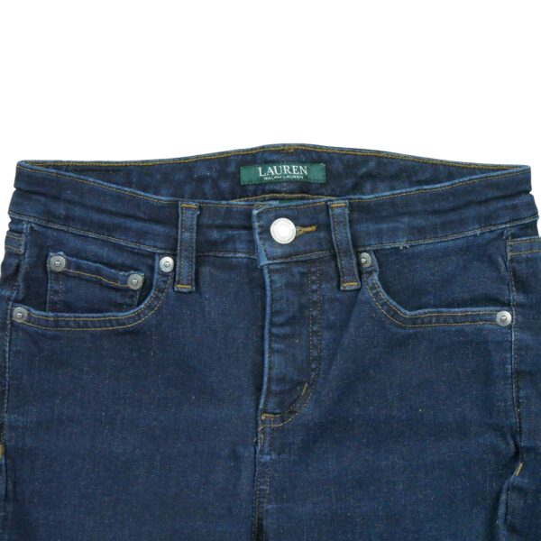 Jean coupe ajustee femme marine Polo Ralph Lauren