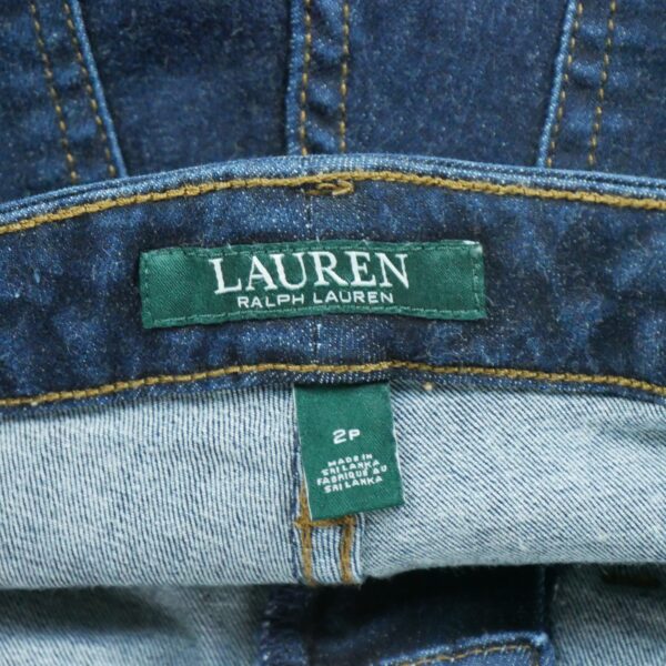 Jean coupe ajustee femme marine Polo Ralph Lauren