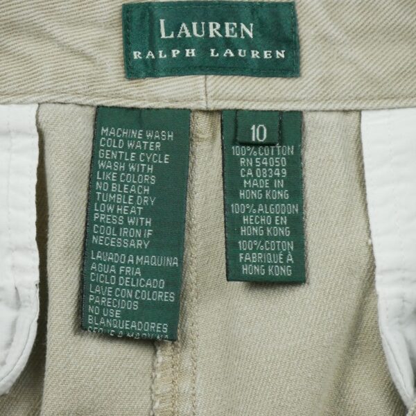 Jean coupe droite femme beige Polo Ralph Lauren