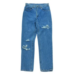 Jean coupe droite femme bleu Levi Strauss