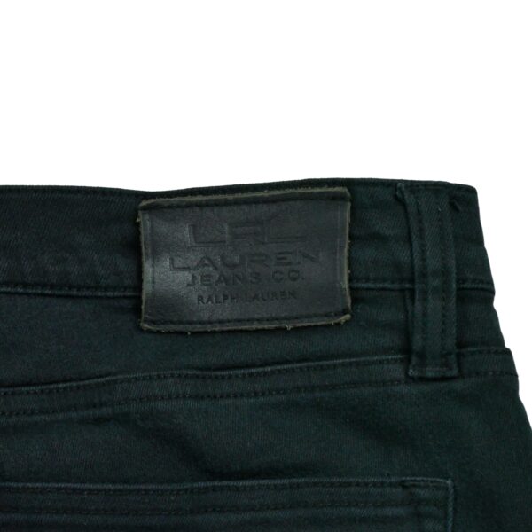 Jean coupe droite femme noir Polo Ralph Lauren