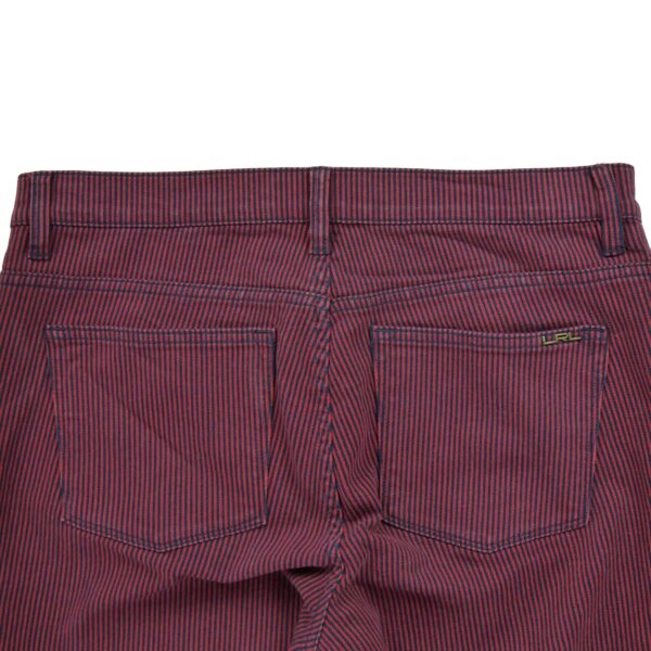 Jean coupe droite femme rouge Polo Ralph Lauren