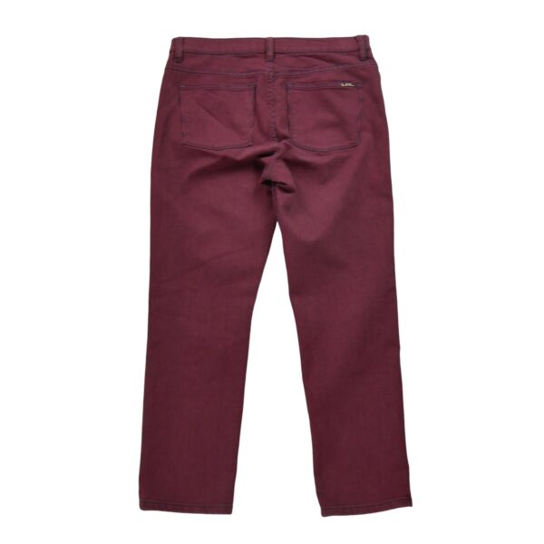 Jean coupe droite femme rouge Polo Ralph Lauren