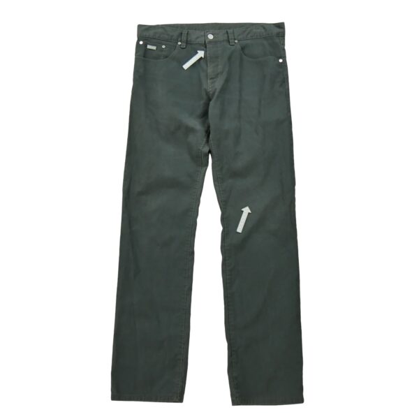 Jean coupe droite homme gris Vintage