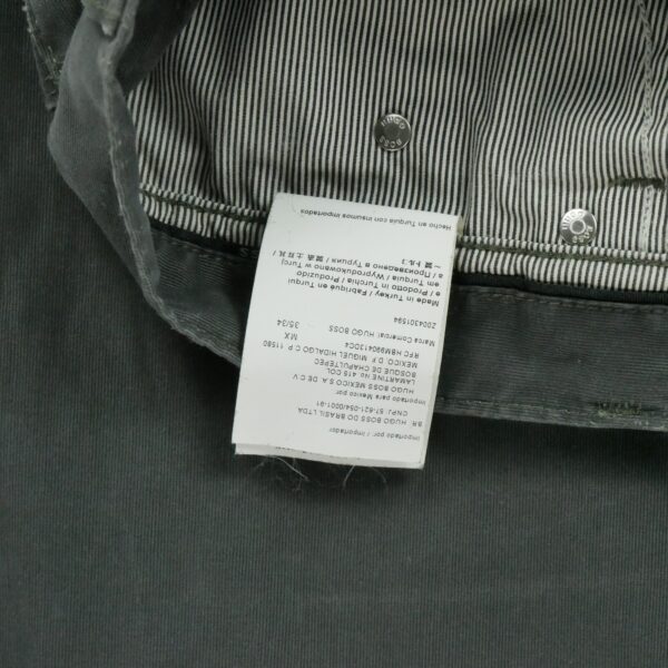 Jean coupe droite homme gris Vintage