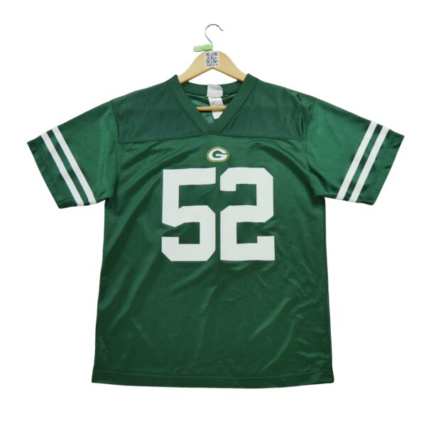 Maillot manches courtes enfant vert NFL Team Apparel Equipe Green Bay Packers