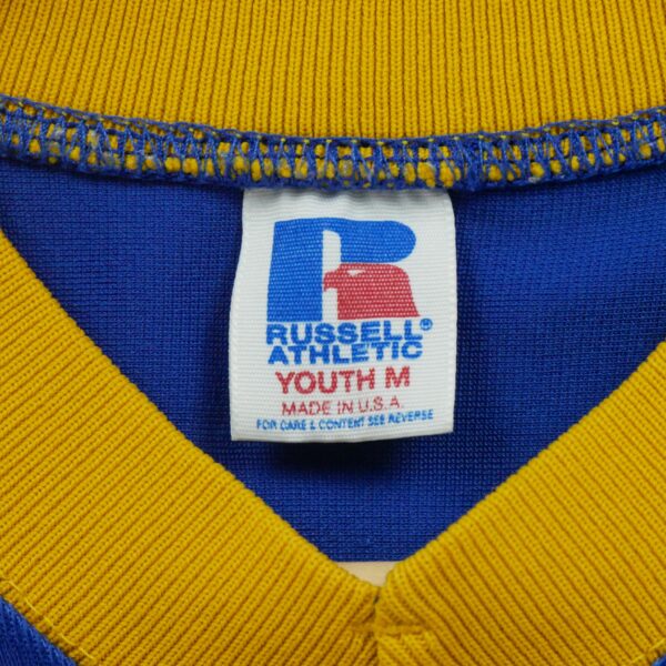 Maillot manches courtes femme bleu Russell Athletic