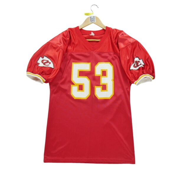 Maillot manches courtes homme rouge NFL Equipe Kansas City Chiefs