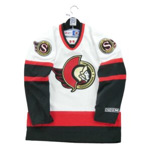 Maillot manches longues homme blanc NHL Equipe Senateurs dOttawa