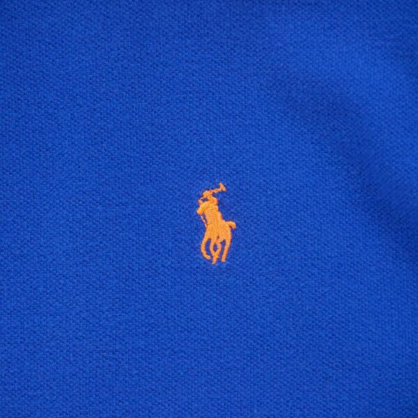 Polo manches courtes enfant bleu Polo Ralph Lauren Col Polo