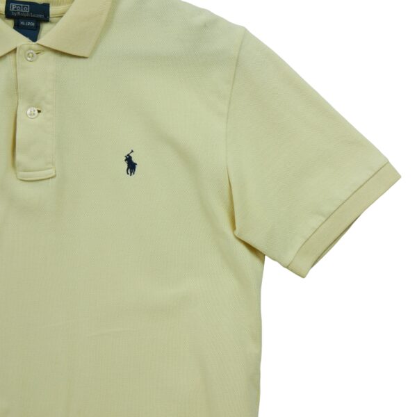 Polo manches courtes enfant jaune Polo Ralph Lauren Col Polo
