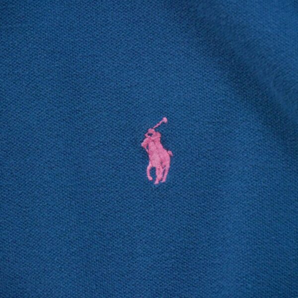 Polo manches courtes femme bleu Polo Ralph Lauren Col Polo