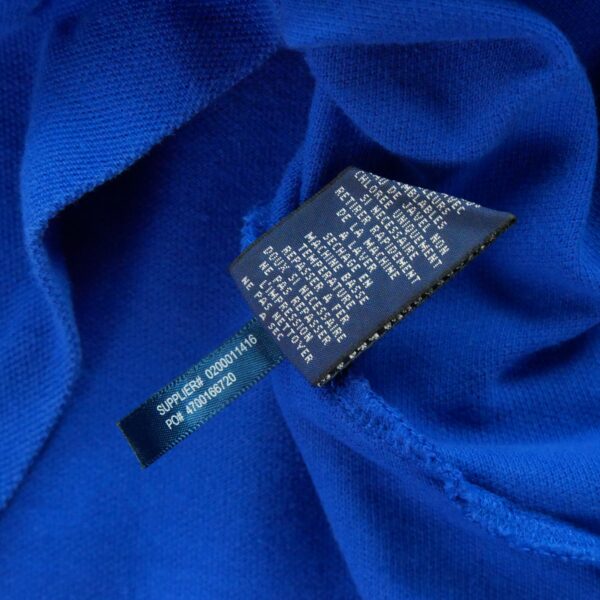Polo manches courtes femme bleu Polo Ralph Lauren Motif imprime Col Polo
