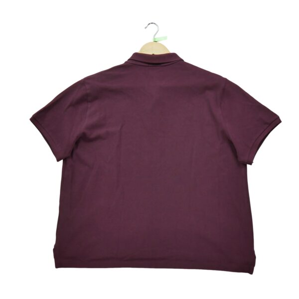 Polo manches courtes femme bordeaux Polo Ralph Lauren Col Polo