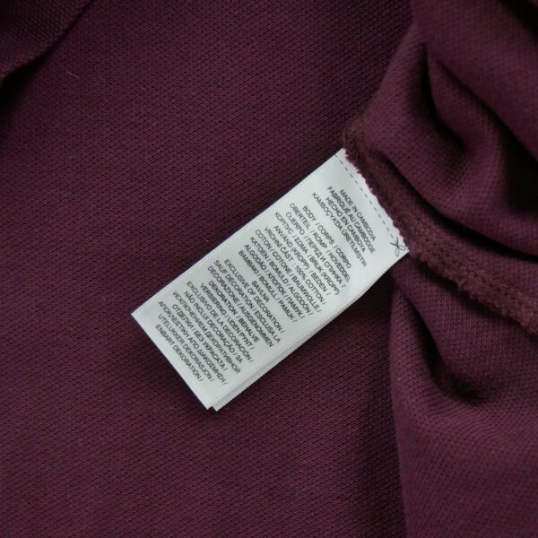 Polo manches courtes femme bordeaux Polo Ralph Lauren Col Polo